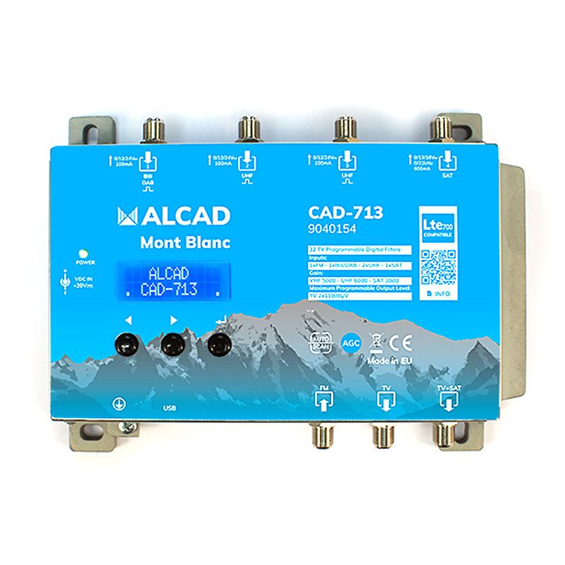 CENTRAL AMPLIFICACION DIGITAL TV-SAT