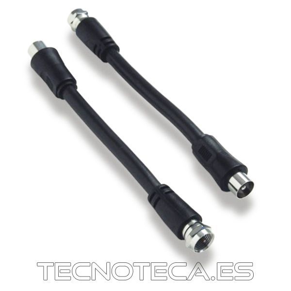 PZ-020. Puente de conexion F MACHO a IEC MACHO