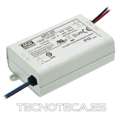 APC-25-500. Driver para LEDs 500mA 25W
