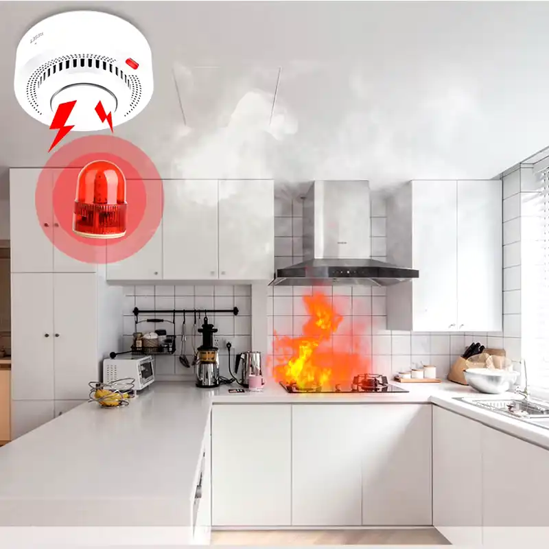 Alarma de humo e incendio con APP, 2 unidades - Imagen 7