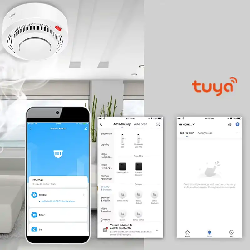 Alarma de humo e incendio con APP, 2 unidades - Imagen 6