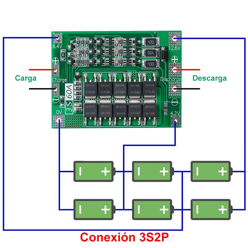 BMS 3A 60A