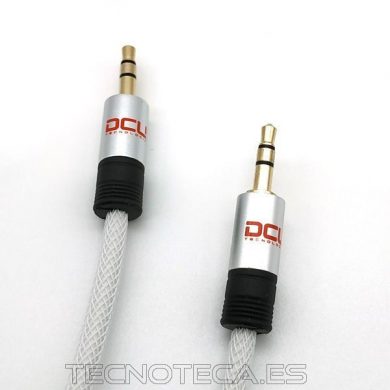 30701020. Conexion JACK 3,5 M 3,5 MST 1m blanco