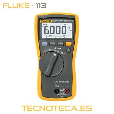FLUKE 113. Multímetro digital de mano, 600V, TRMS