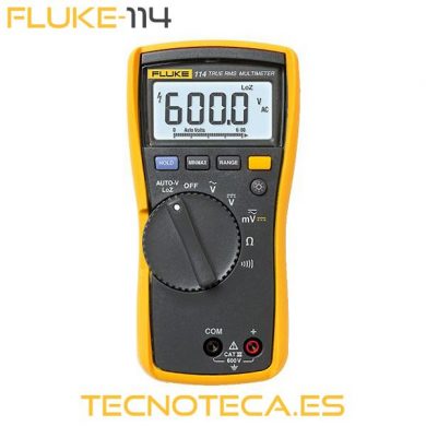 FLUKE 114. Multímetro digital LCD 6000 True RMS