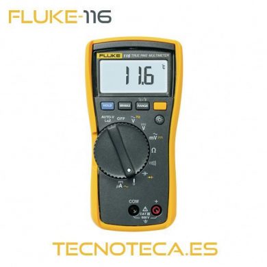 FLUKE 116. Multímetro digital 600V AC 600μA TRMS