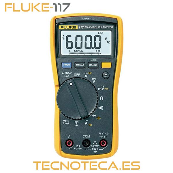 FLUKE 117. Multímetro digital 10A AC, 600V AC