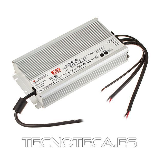 HLG-600H-24A. FUENTE 600 W 24 V