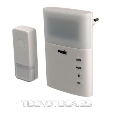 HOG054. Timbre inalámbrico con flash y sonido