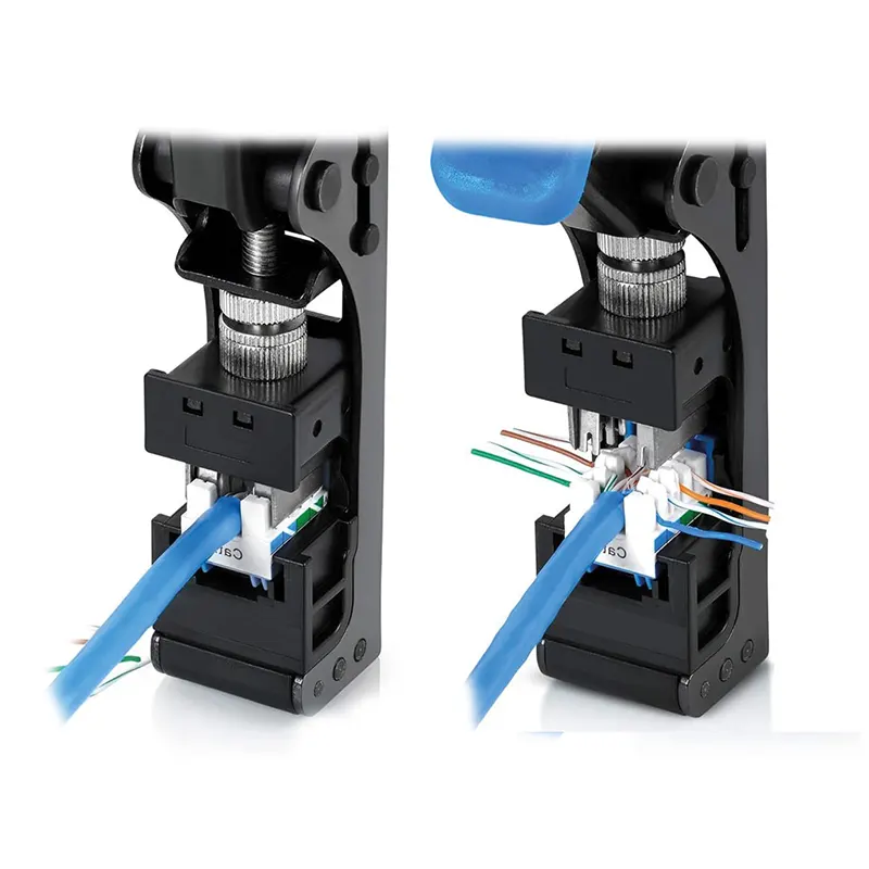 HRVN153. Crimpadora RJ45 hembra 90º IDC 110 dual - Imagen 2