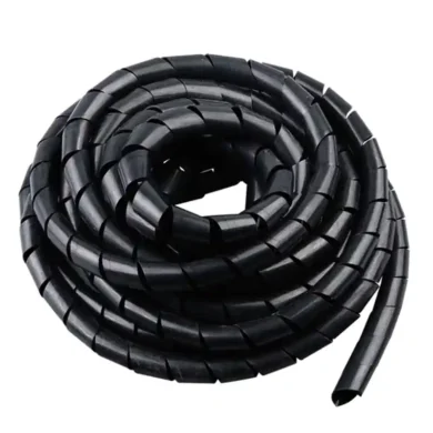Funda helicoidal 20 mm negra