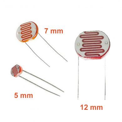 LDR 5mm 7mm 12mm