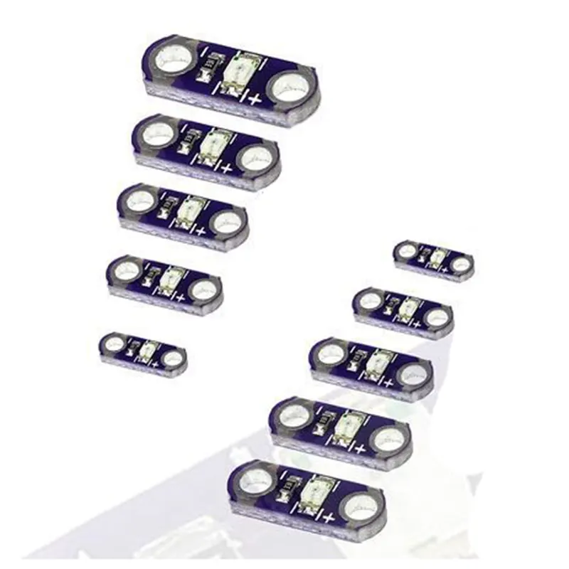 LED LILYPAD verde 10 unidades