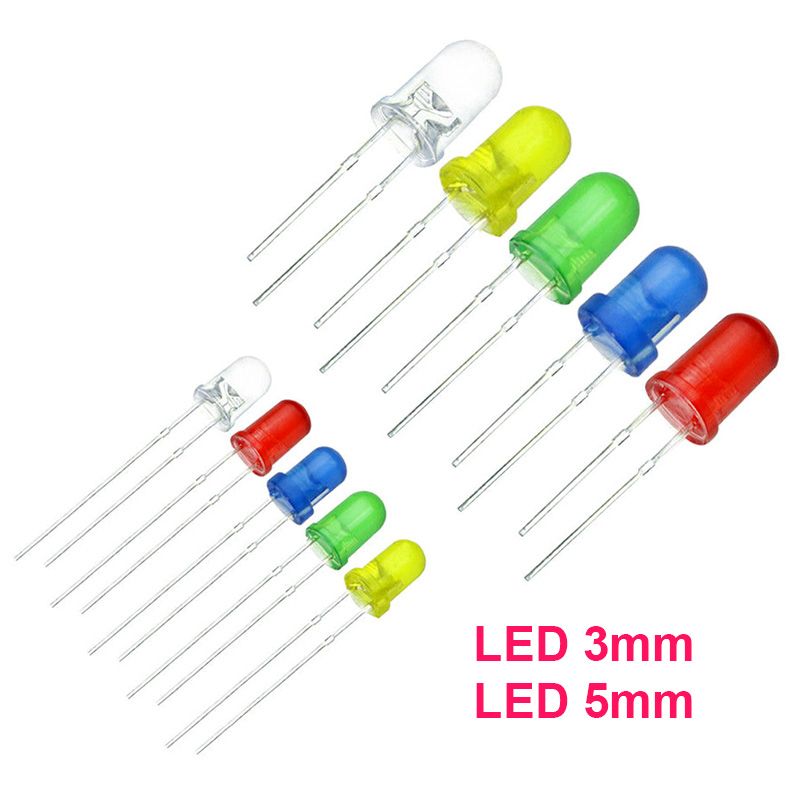 Led de 3 y 5mm