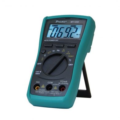 MUL006. Tester multimetro digital