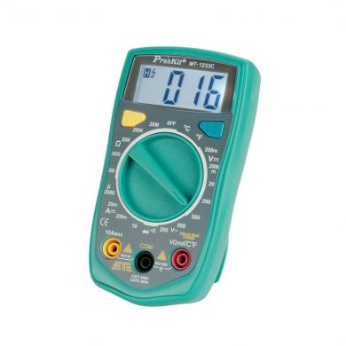 MUL010. Tester multímetro digital AC/DC