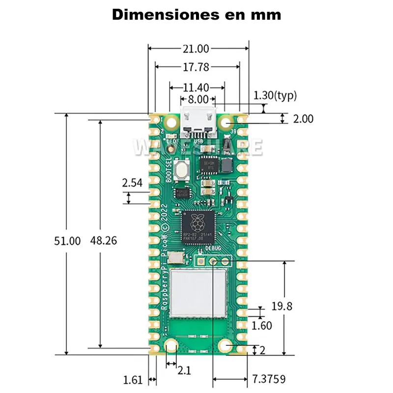 RASPBERRY PI PICO WH