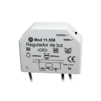 Regulador de luz de cajetín