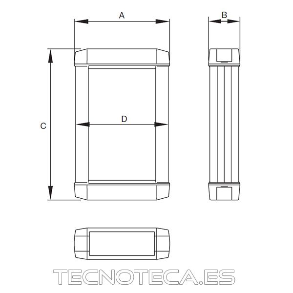 CAJA DE RETEX DE LA SERIE 50