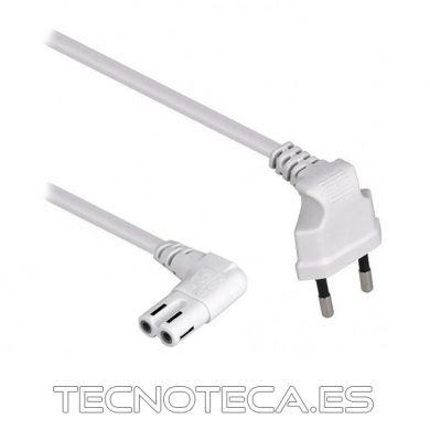 Cable de red Europa a tipo "8" acodados
