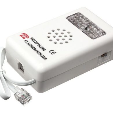 ACTF01. Avisador telefónico llamada luz o sonido