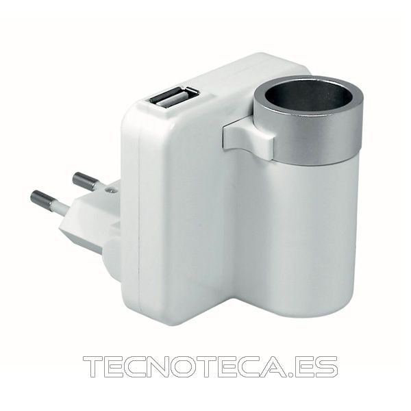 ALM052. CARGADOR ALIMENTADOR DUAL 5 y 12V