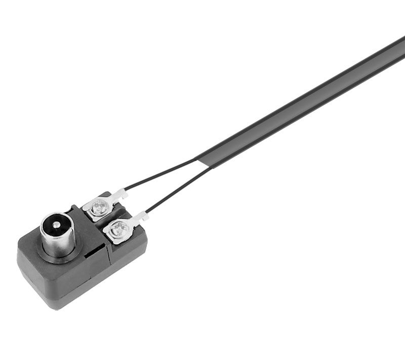 ANT001. Antena telescópica doble en V para TV - Imagen 2