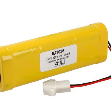 BAT036. Pack tipo Racing 7,2V/3300mAh NI-MH.
