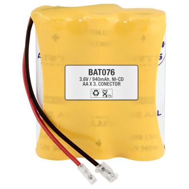 BAT076. Pack para Teléfono 3,6V/940mAh Ni-Cd