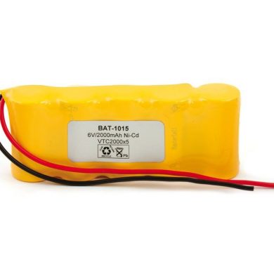 BAT1015. Pack 6V/2000mAh Ni-Cd.