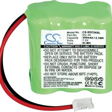 BAT1121. Pack collar de perro 7,2V/400mAh NI-MH