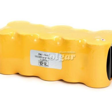 BAT1148. Pack tipo Flasco 12V 5000mAh
