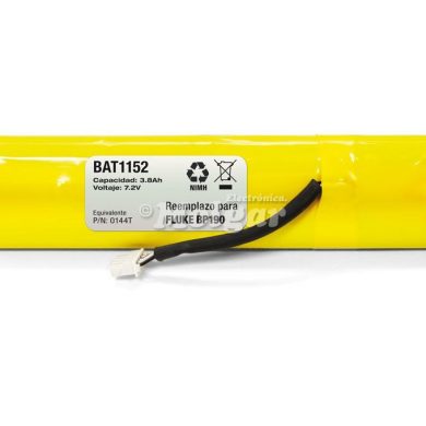 BAT1152. Batería Scopemeter 190 Serie 7,2V/3,6Ah