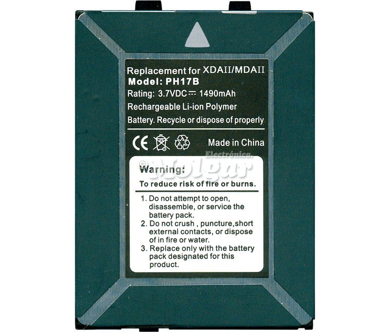 BAT1202. Bateria de Litio Polimero para PH17B - Imagen 2