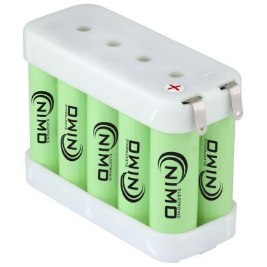 BAT204. Pack tipo Flasco 12V/2500mAh NI-MH