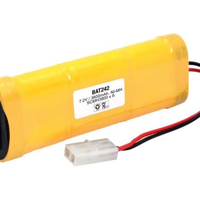 BAT242. Pack tipo Racing 7,2V/3800mAh NI-MH