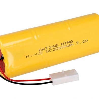 BAT248. Pack tipo Racing 7,2V/2000mAh Ni-Cd