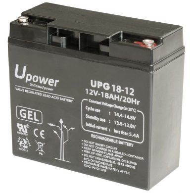 BAT3016. Batería plomo Gel 12,0V/18Ah.