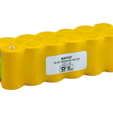 BAT337. Pack tipo Flasco 14,4V/2000mAh Ni-Cd