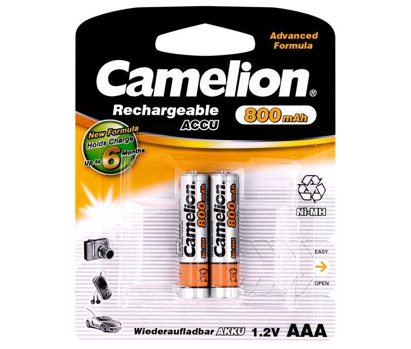 Pila recargable AAA 1,2V/800mAh. BAT405