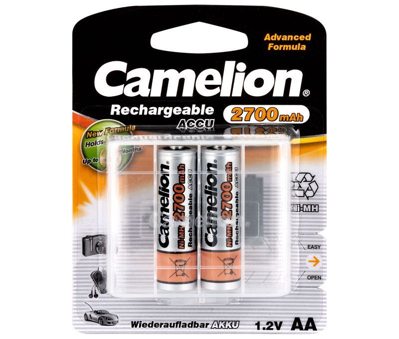 BAT421. Pila recargable AA 1,2V/2700mAh NI-MH