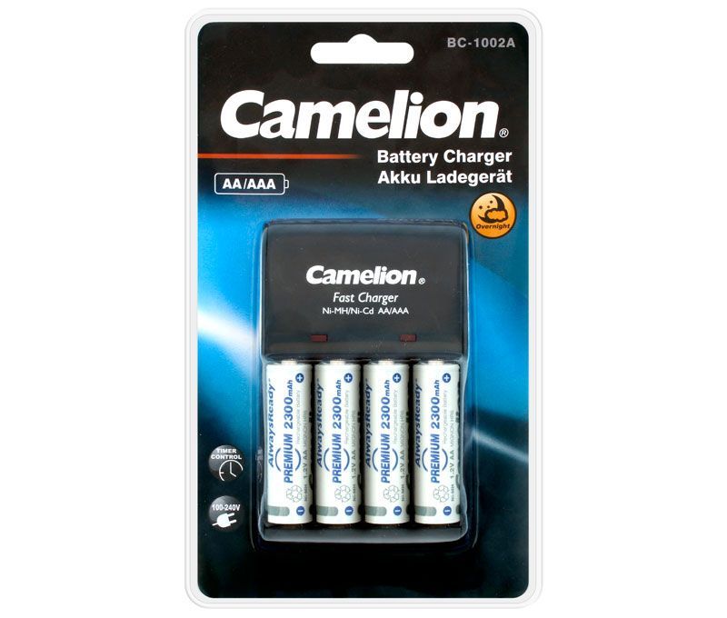 CAR254. Cargador de pilas NI-CD, NI-MH