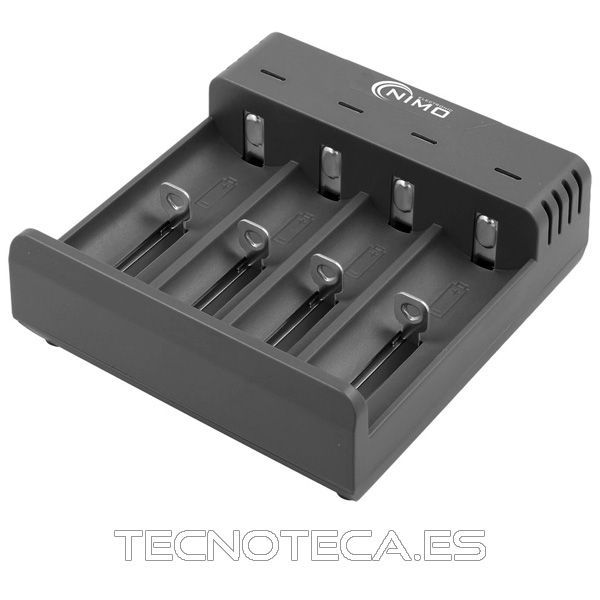 CAR401. CARGADOR BATERÍAS CILÍNDRICAS