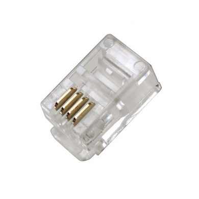 CON040. Conector modular telefónico RJ9
