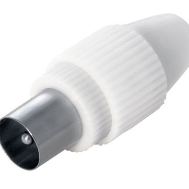CON120. Conector de antena macho TV