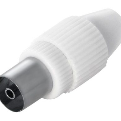 CON121. Conector de antena hembra TV