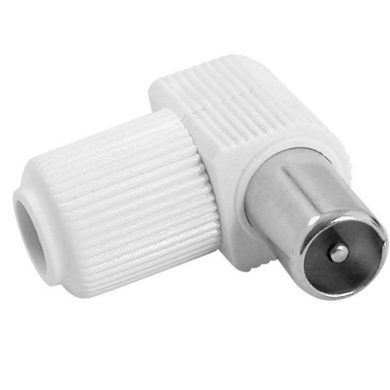 CON122. Conector de antena macho TV