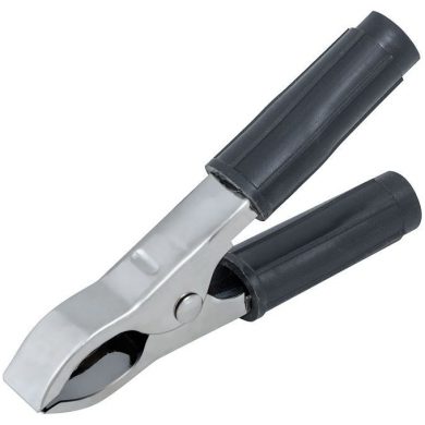 CON619. Pinza de cocodrilo negra 50A