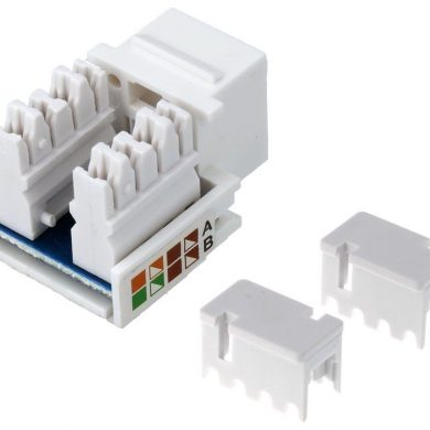 CON730. Conector Keystone RJ45 Cat6 UTP hembra