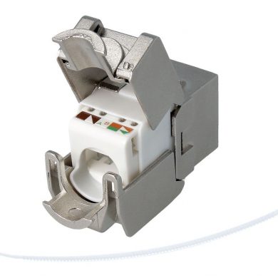 CON926. Conector RJ45 Cat6 FTP hembra panel